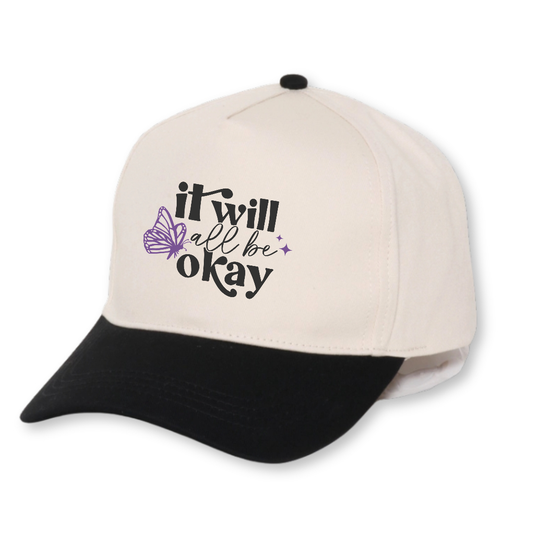 Positivity Floral Hats