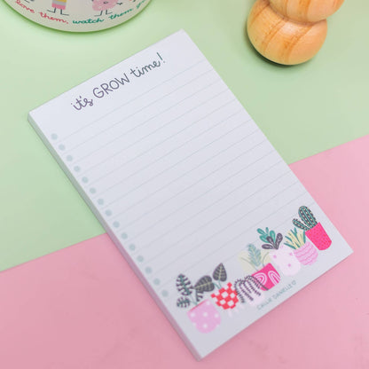 It's Grow Time Plant Notepad Callie Danielle