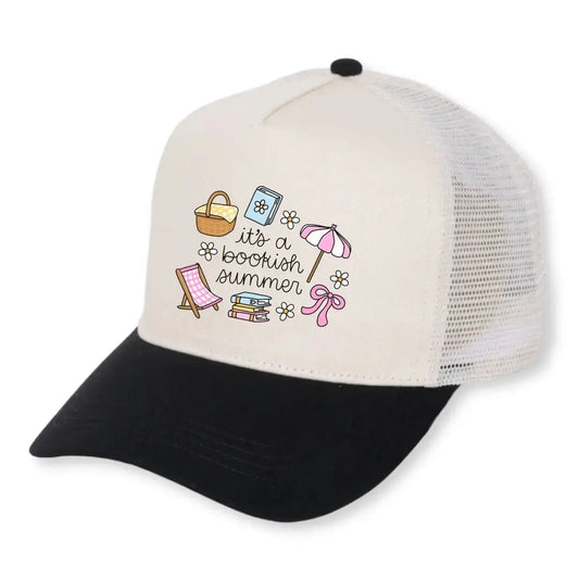 It's a Bookish Summer Hat Doodles