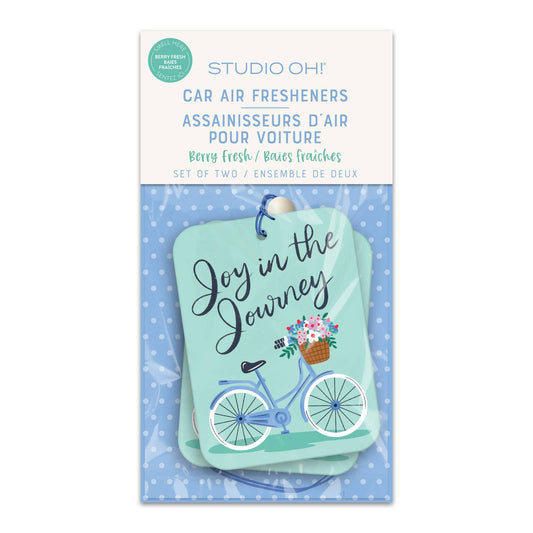 Joy in the Journey Car Air Freshener Studio Oh!