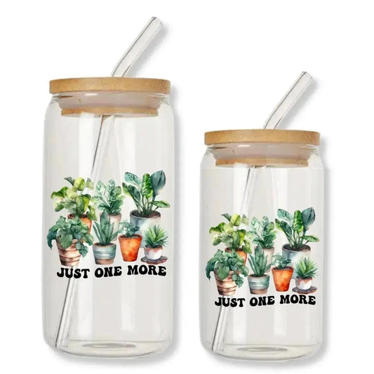 Plant Lover Glass Cups