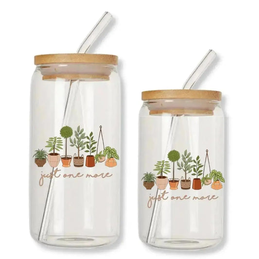 Plant Lover Glass Cups