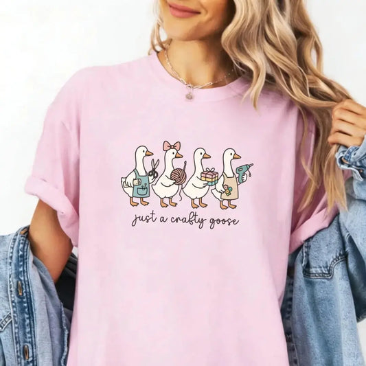 Just a Crafty Goose T-Shirt