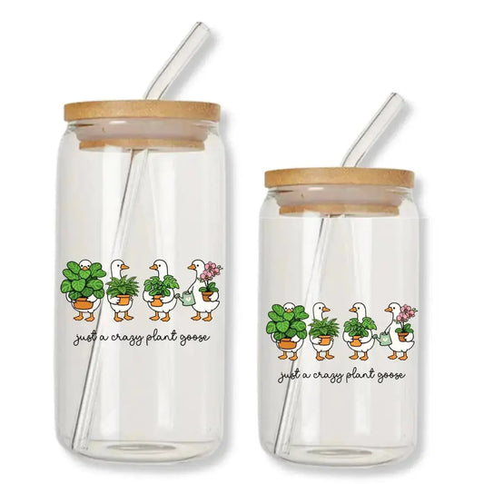 Plant Lover Glass Cups
