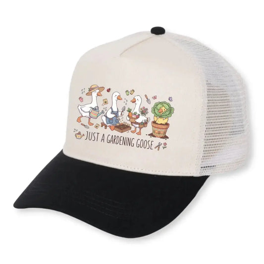 Just a Gardening Goose Hat
