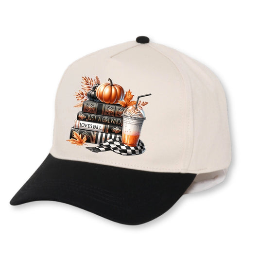 Just a Girl Who Loves Fall - Halloween Bookish Hat