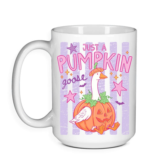 Just a Pumpkin Goose - Halloween Mug