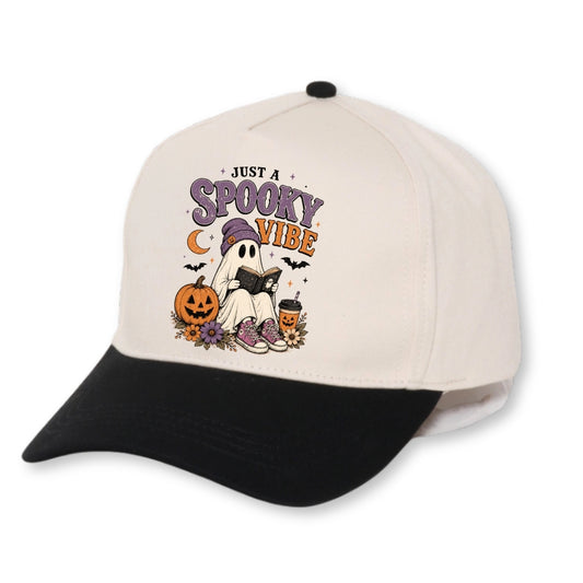Just a Spooky Vibe - Halloween Bookish Hat