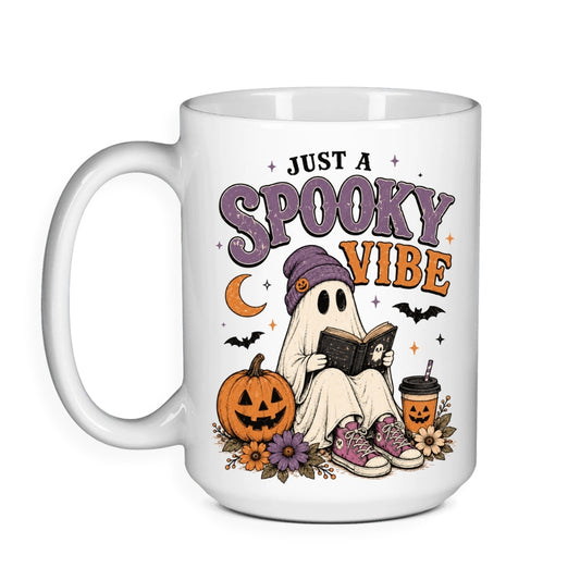 Just a Spooky Vibe - Halloween Bookish Mug
