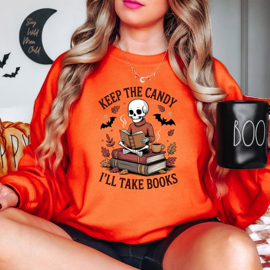 Halloween Bookish Sweatshirts