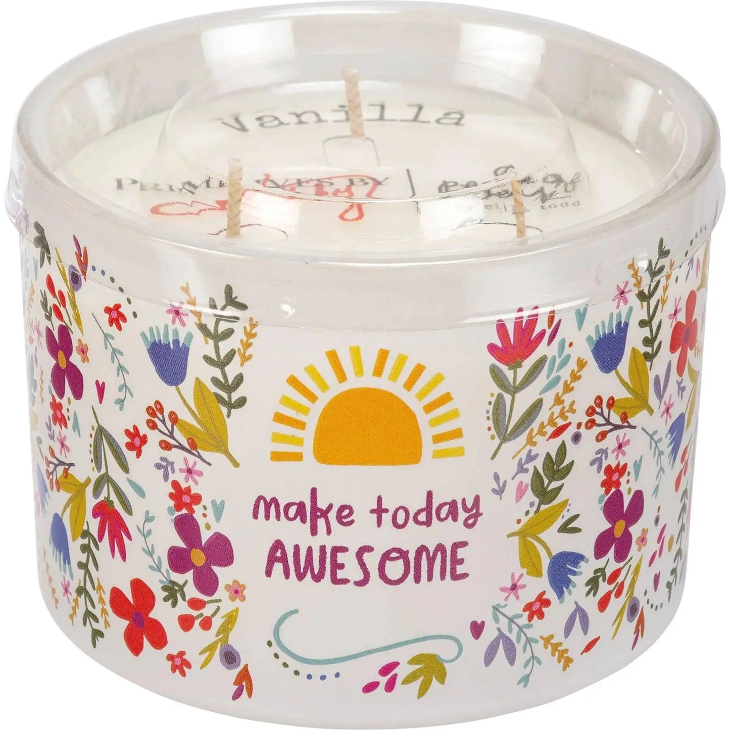 Make Today Awesome Vanilla Soy Candle