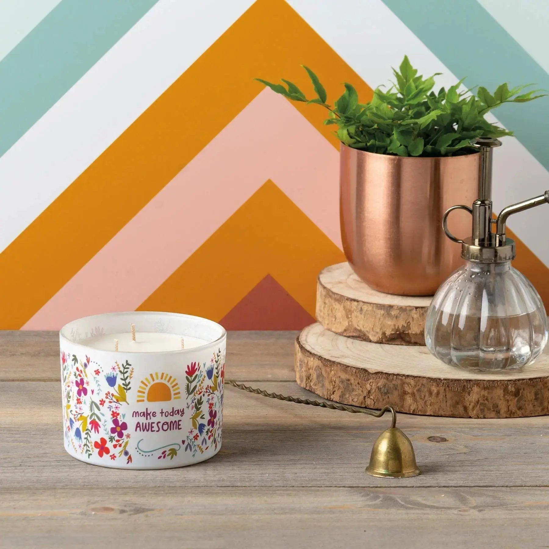 Make Today Awesome Vanilla Soy Candle