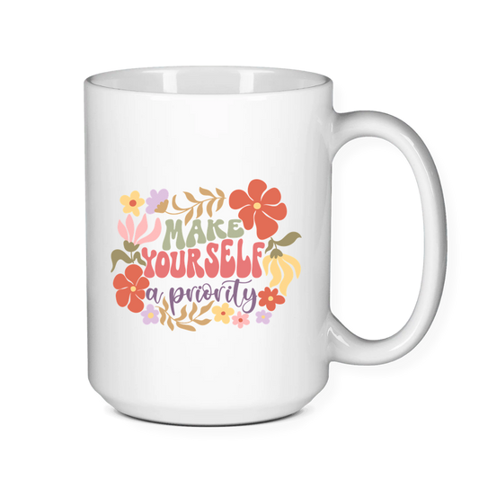 Positivity Floral Mugs