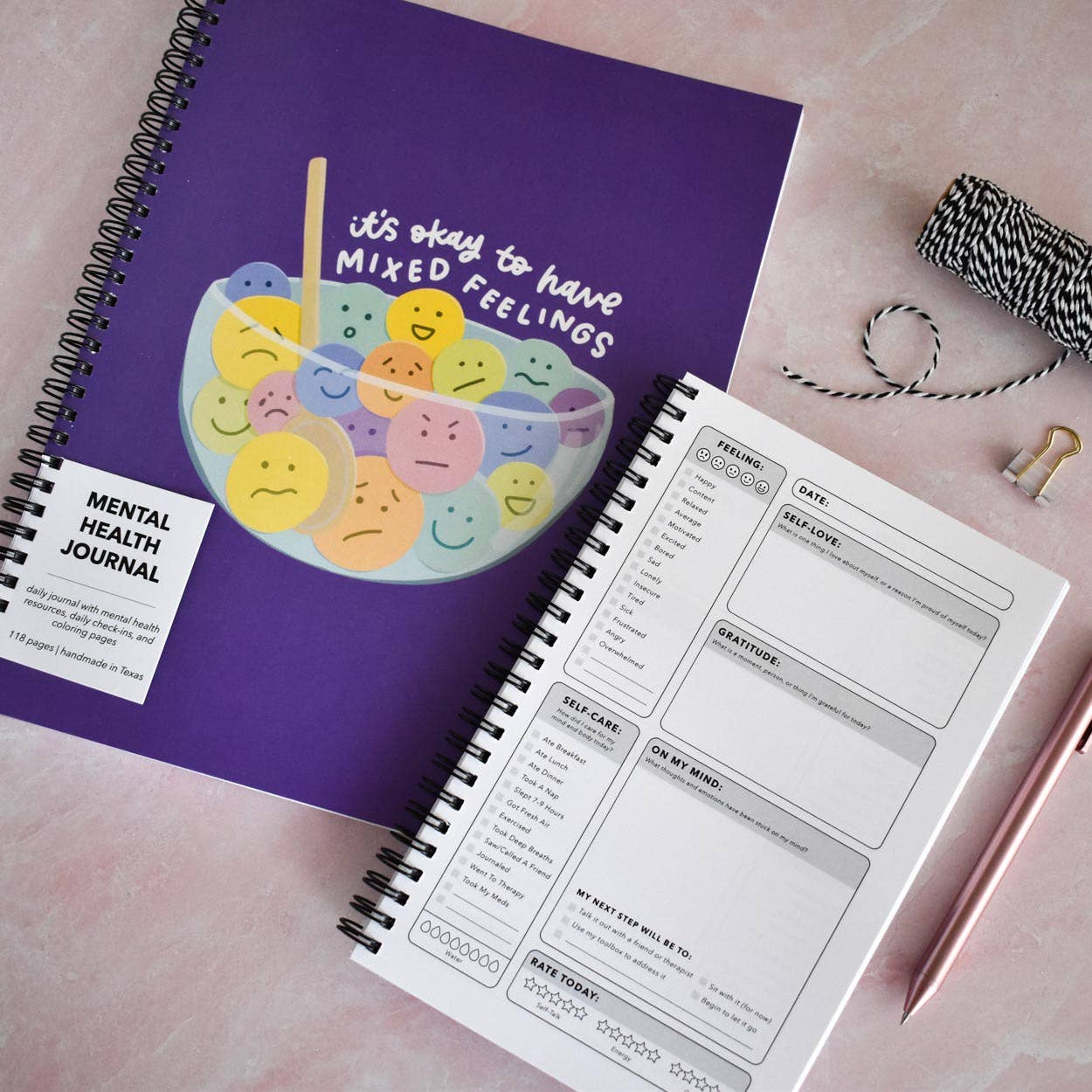 Mixed Feelings Mental Health Journal Kyn You Believe It