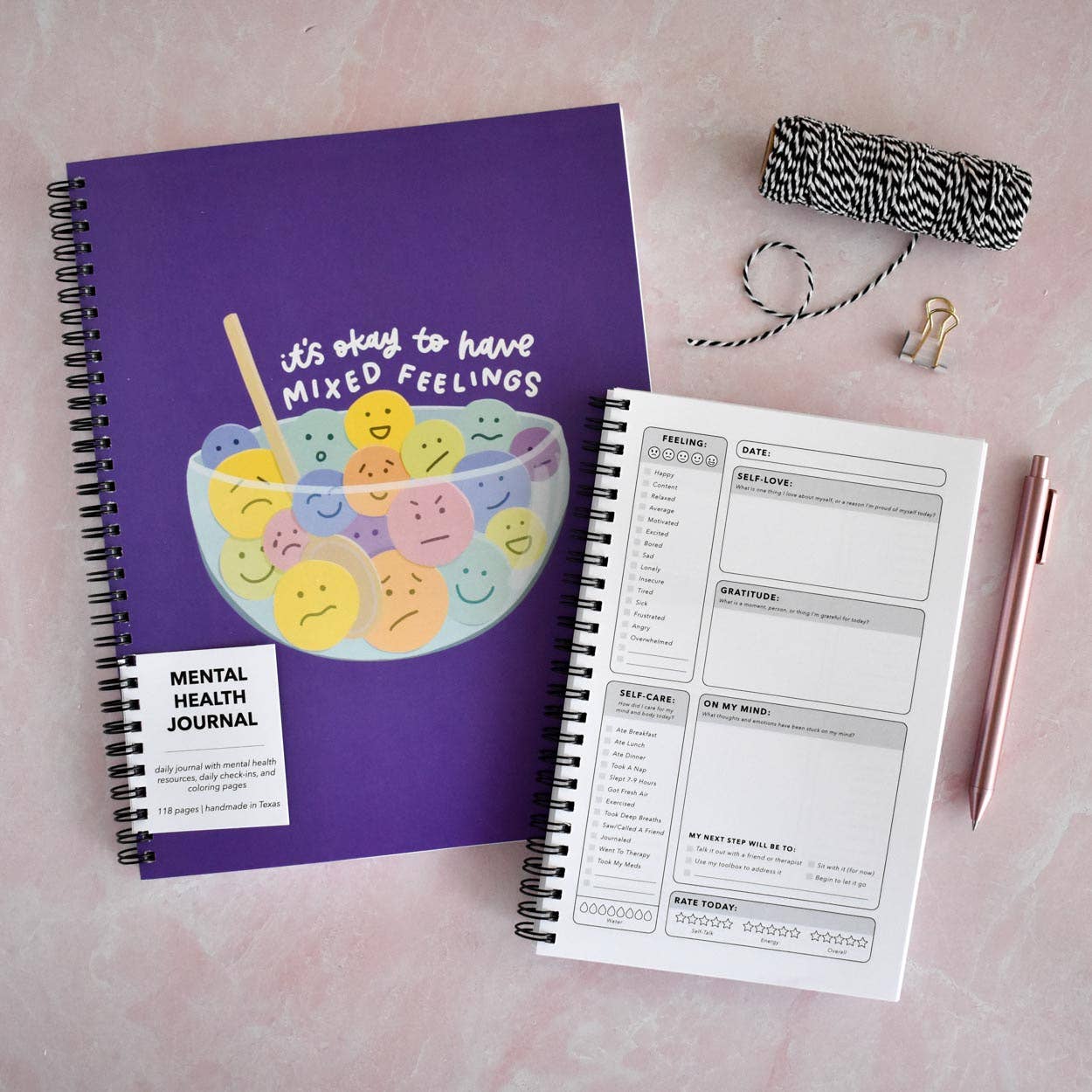 Mixed Feelings Mental Health Journal Kyn You Believe It