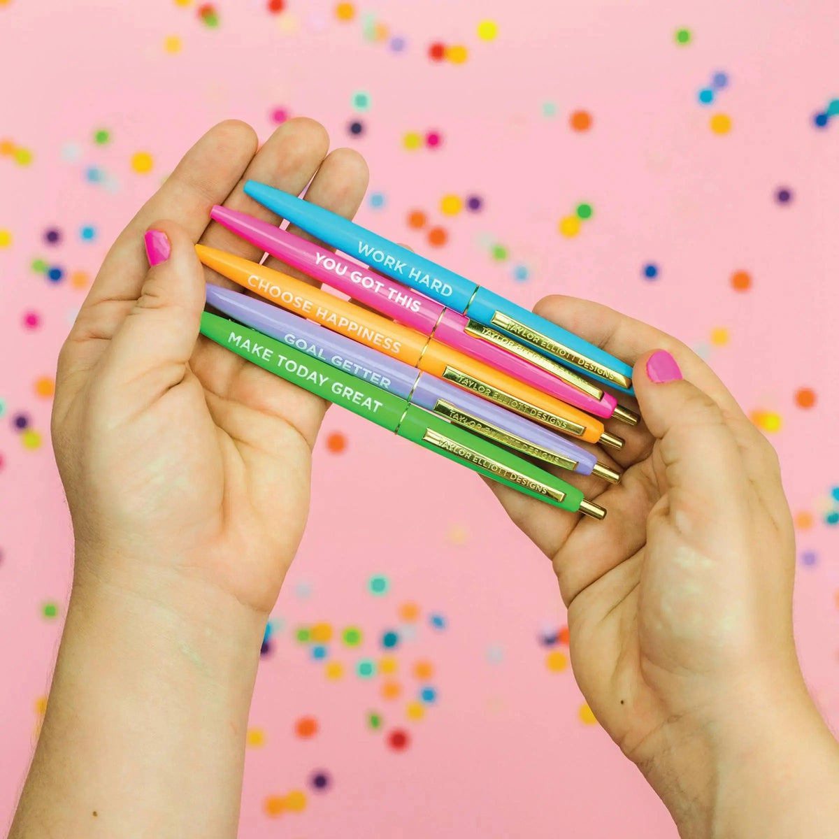 Motivational Pens with Empowering Affirmations