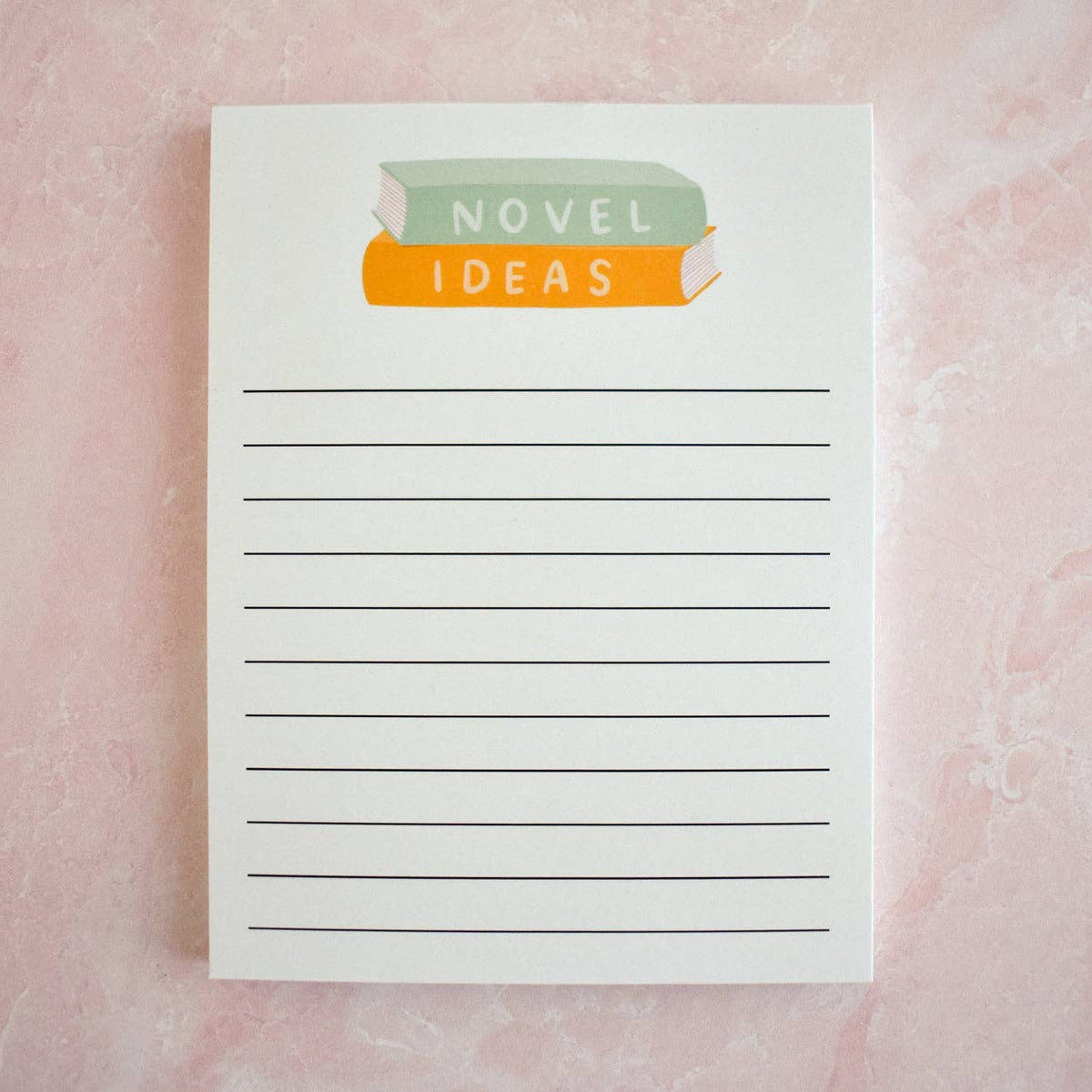Novel Ideas Notepad for Book Lovers