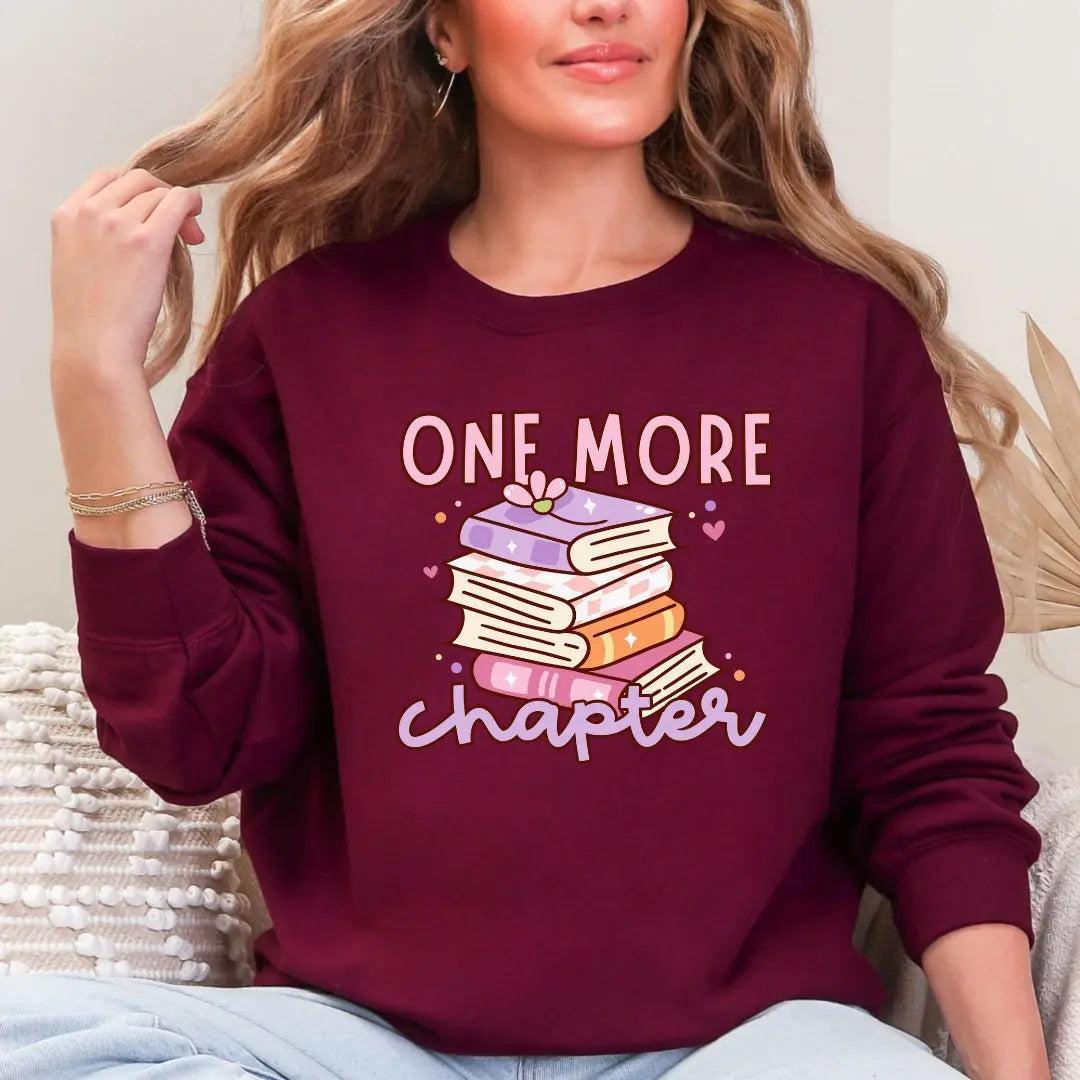 One More Chapter Bookish Crewneck Sweatshirt