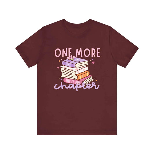One More Chapter T-Shirt Bookish Doodles