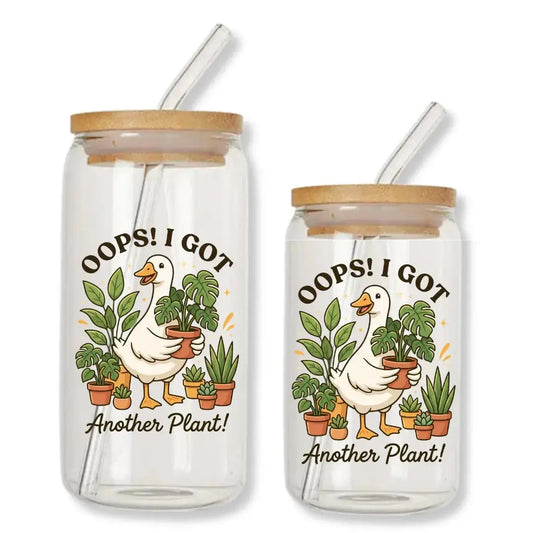 Plant Lover Glass Cups