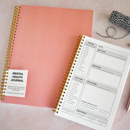 Pink Cover Mental Health Journal Kyn You Believe It