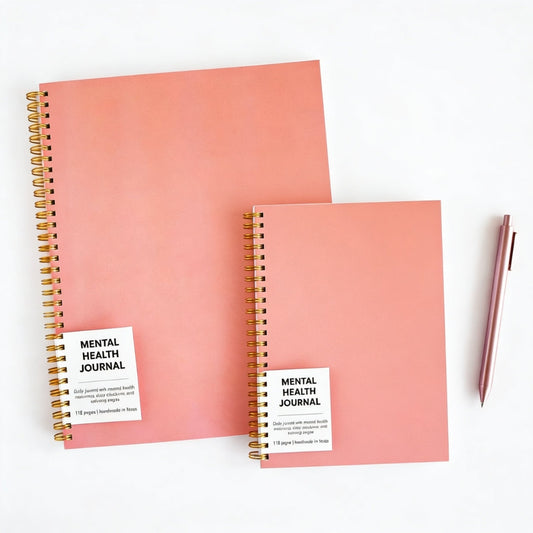 Pink Cover Mental Health Journal Kyn You Believe It