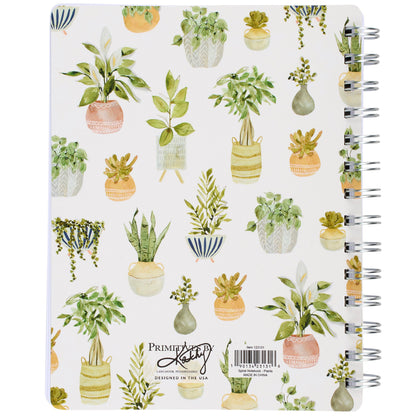 Plants Spiral Notebook Primitives by Kathy