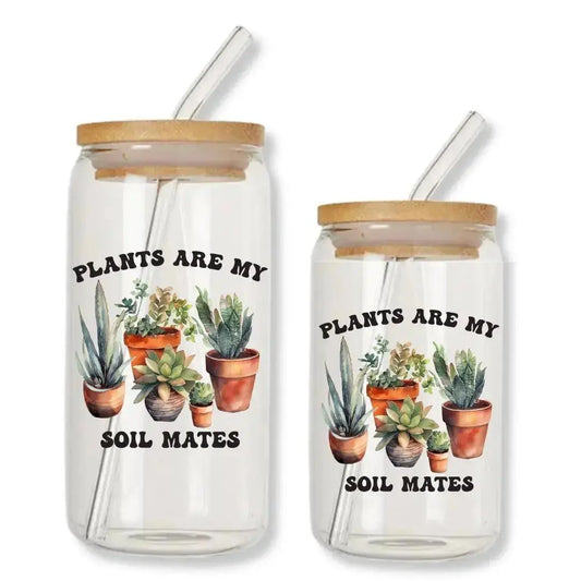 Plant Lover Glass Cups