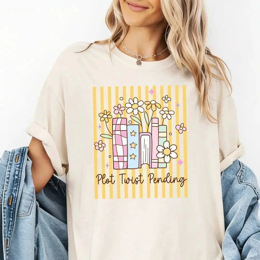 Plot Twist Pending T-Shirt Stripes
