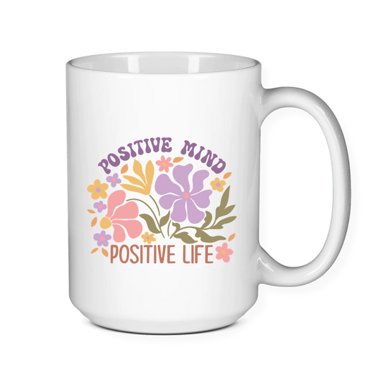 Positivity Floral Mugs