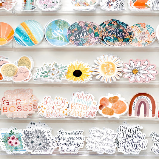 Positivity Vinyl Stickers