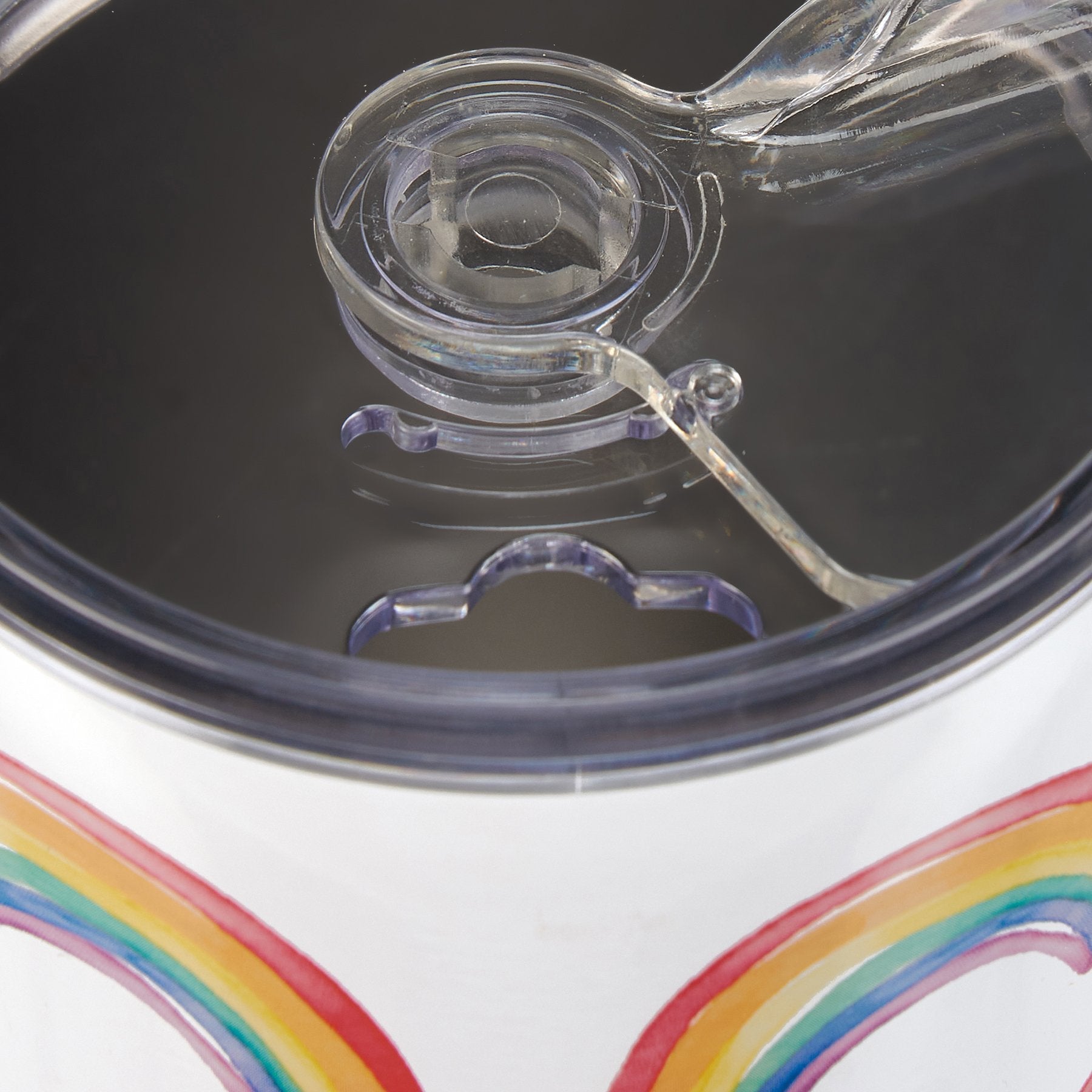 Rainbow Pattern Coffee Tumbler