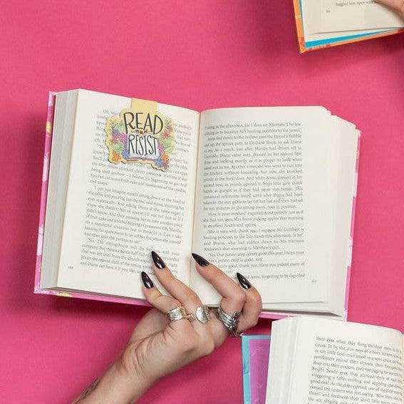 Read and Resist Magnetic Bookmark – Bookish Activist Gift