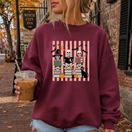 Halloween Bookish Sweatshirts