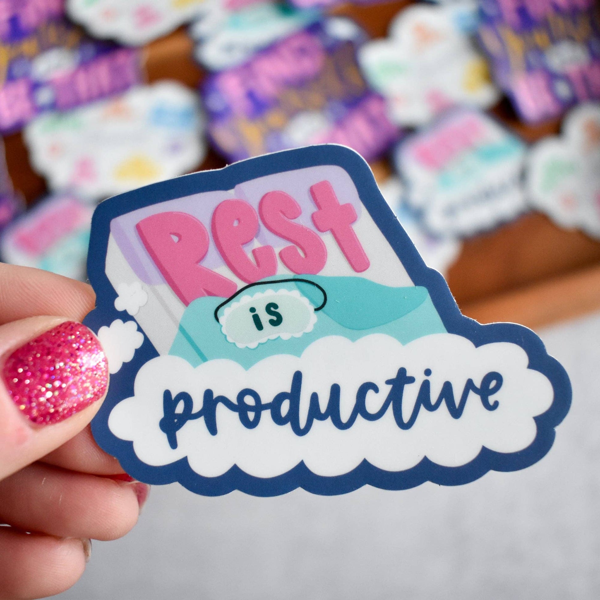 Rest is Productive Sticker Kyn You Believe It