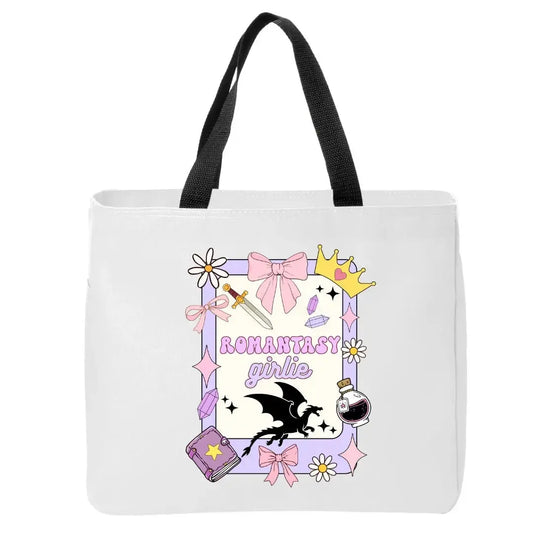 Romantasy Girlie Tote Bag