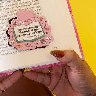 Scholastic Book Fair Magnetic Bookmark – 90s Kid Nostalgia