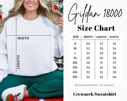 Silly Goose Gang Christmas Sweatshirt - Faux Yarn