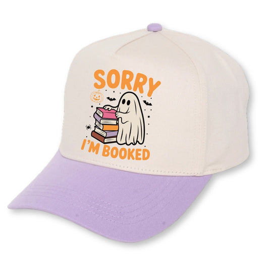 Sorry I'm Booked Ghost - Halloween Bookish Hat