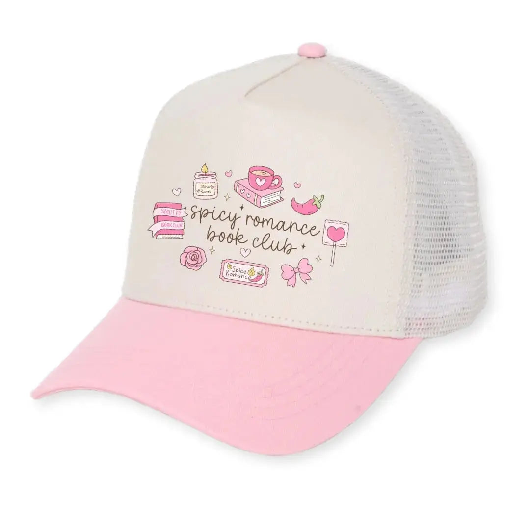 Spicy Romance Book Club Hat Doodles