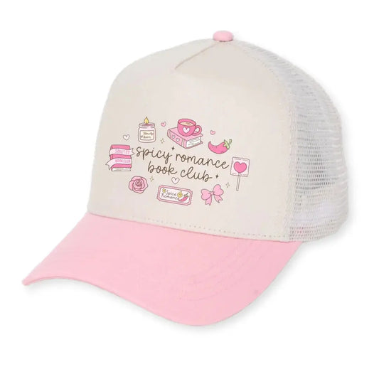 Spicy Romance Book Club Hat Doodles