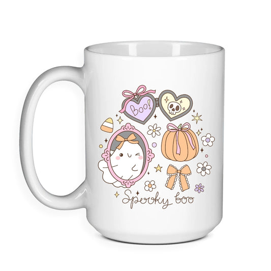Spooky Boo Girly - Halloween Mug