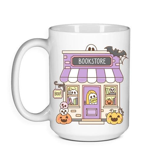Spooky Bookstore - Halloween Bookish Mug