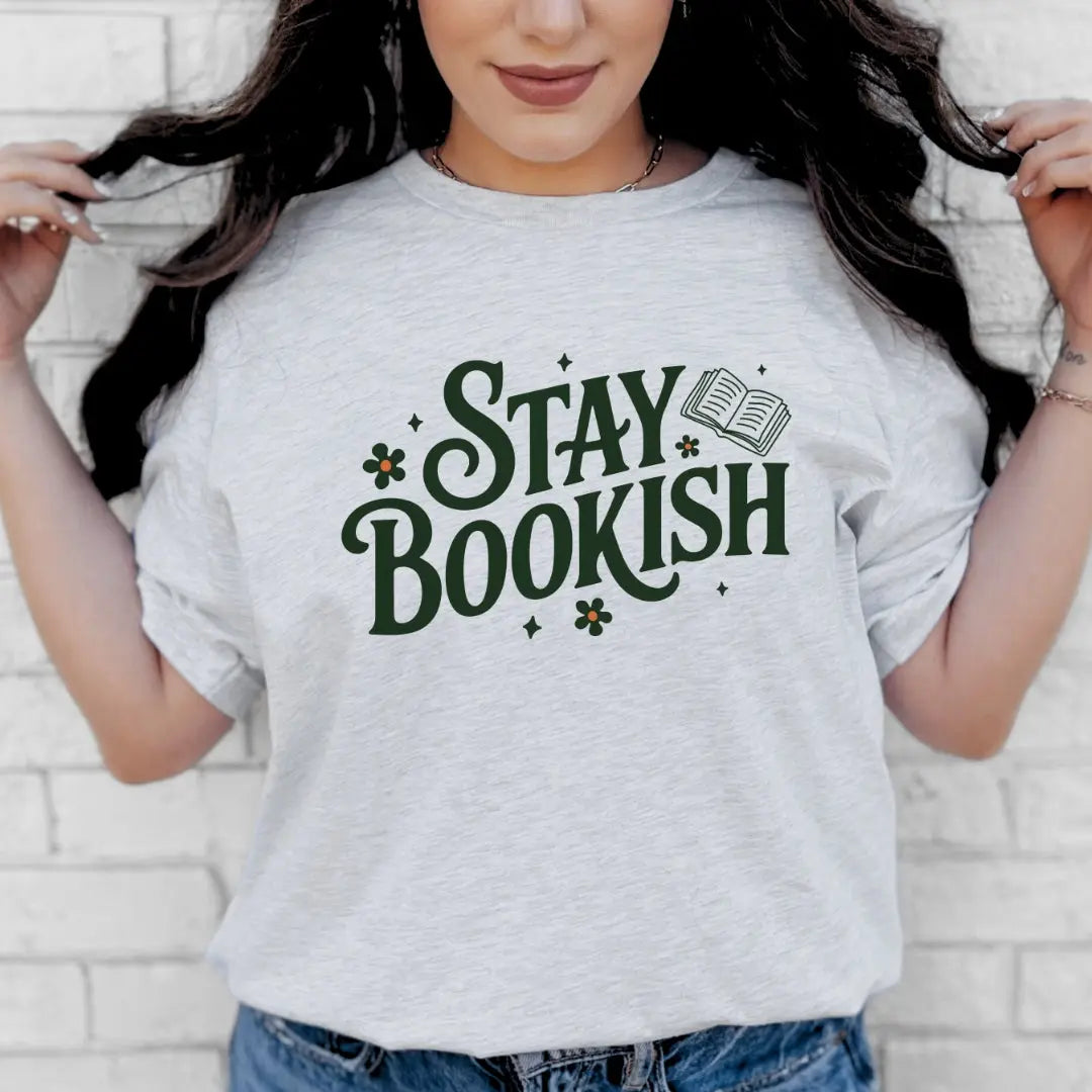 Stay Bookish T-Shirt - Just So Happy