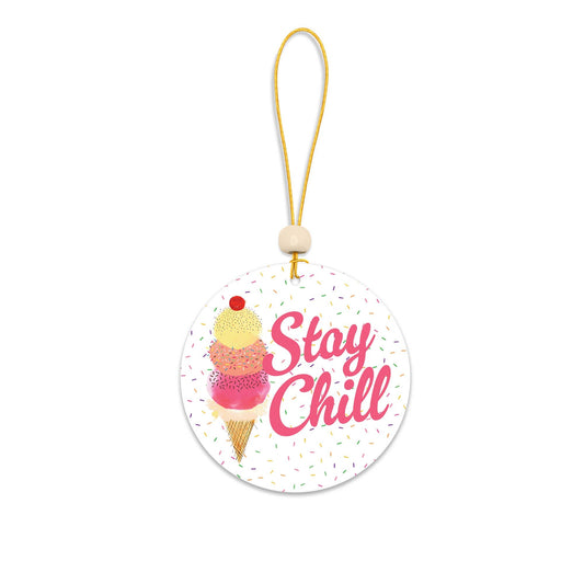 Stay Chill Car Air Freshener Studio Oh!