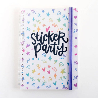 Sticker Party Album – Rainbow Reusable Sticker Book