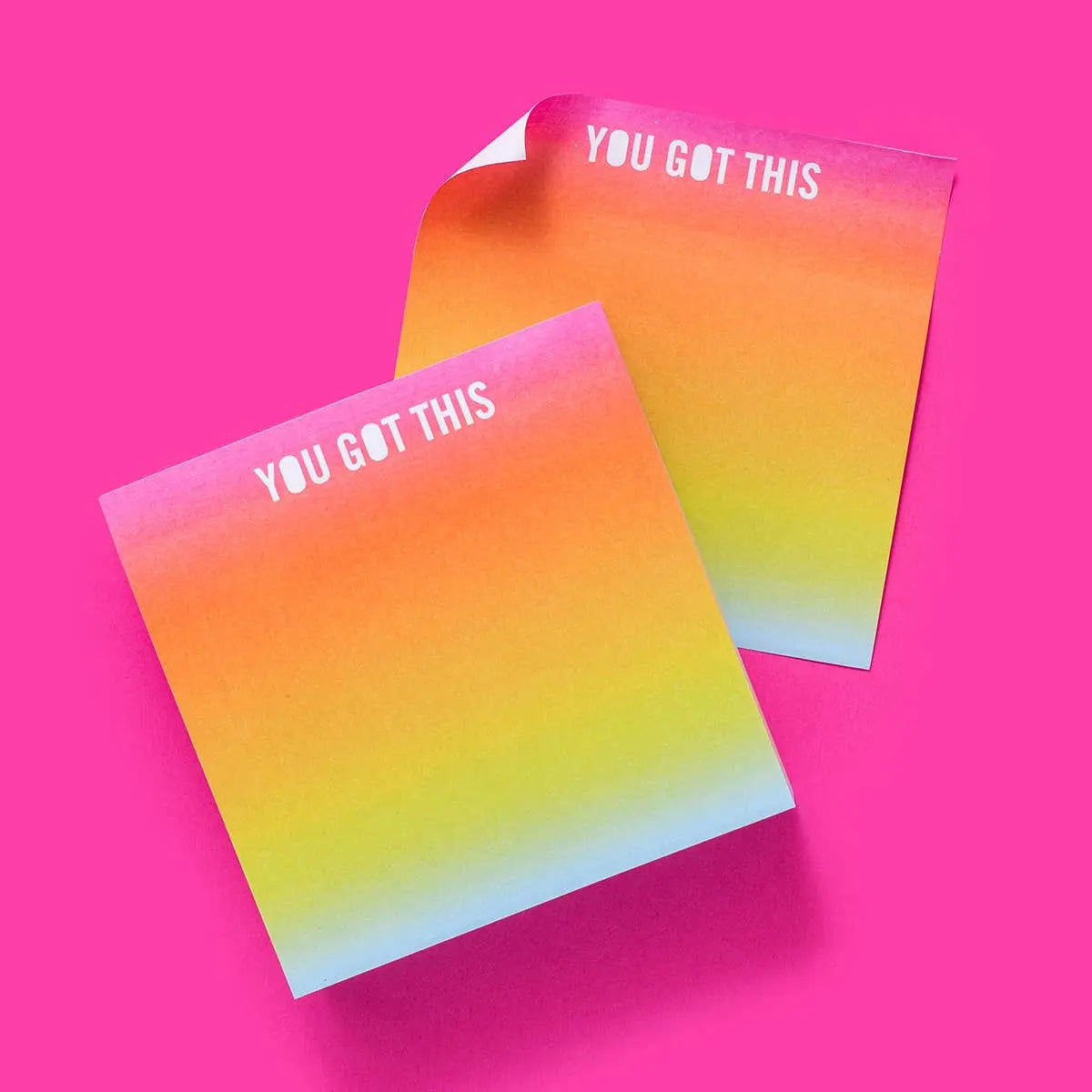 Sticky Notes Pad - "You Got This" - 300 Sheets - Just So Happy