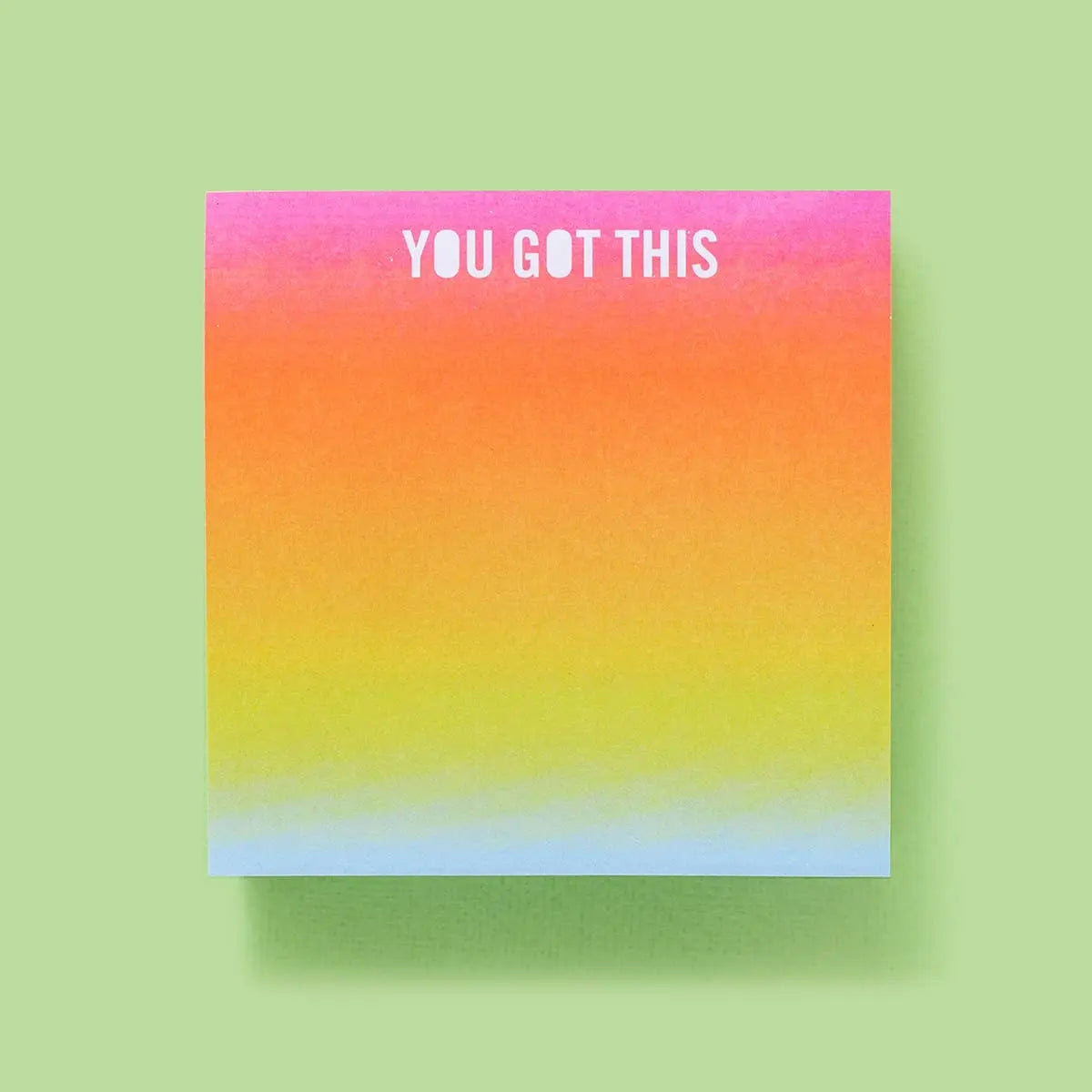 Sticky Notes Pad - "You Got This" - 300 Sheets - Just So Happy