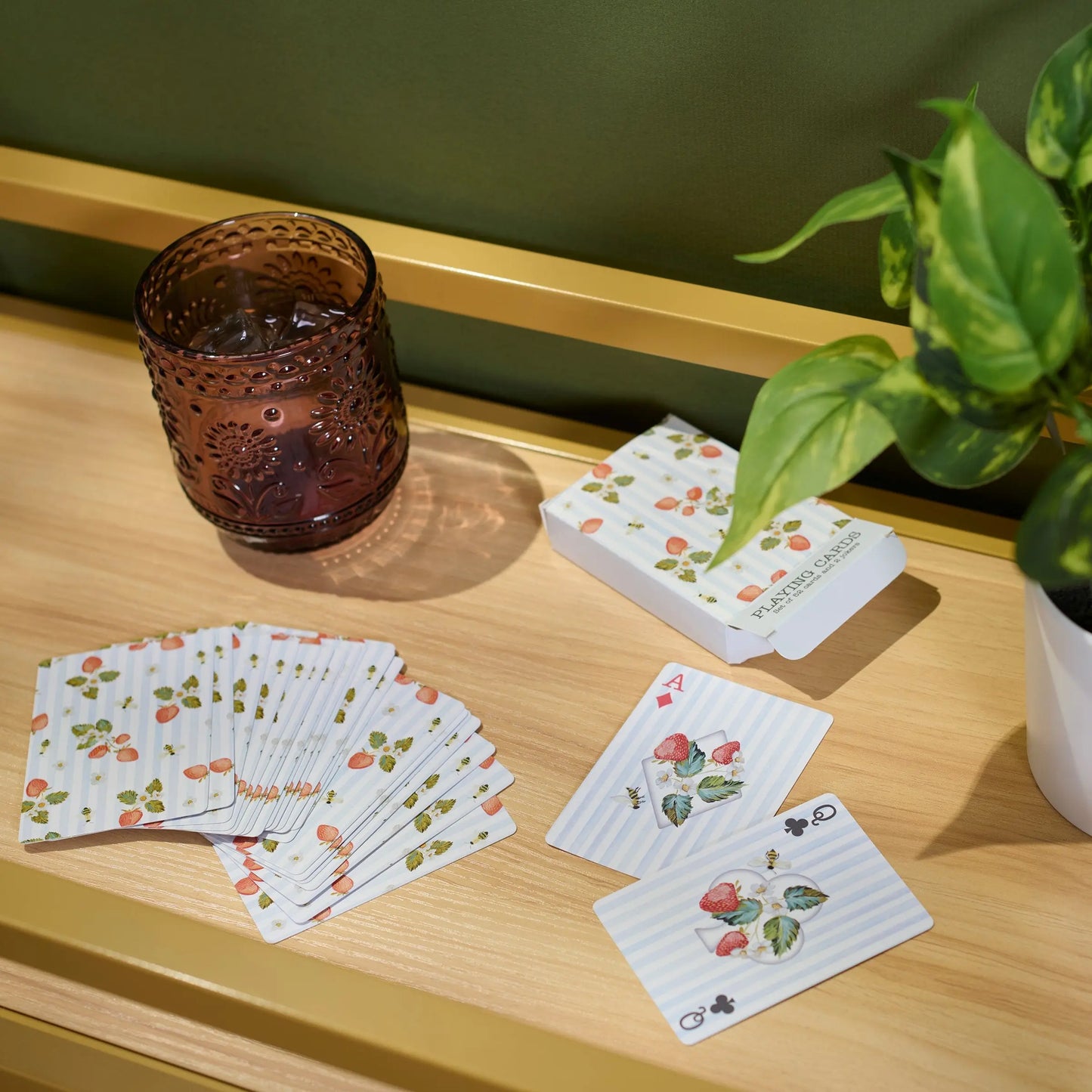 Strawberries Playing Cards