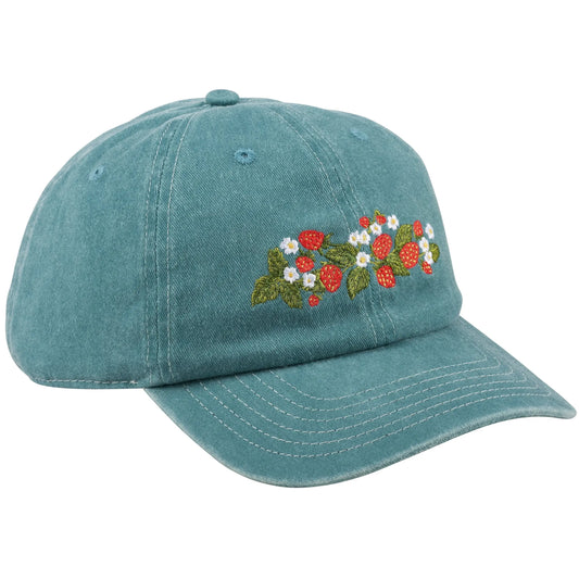 Strawberry Hat Embroidered